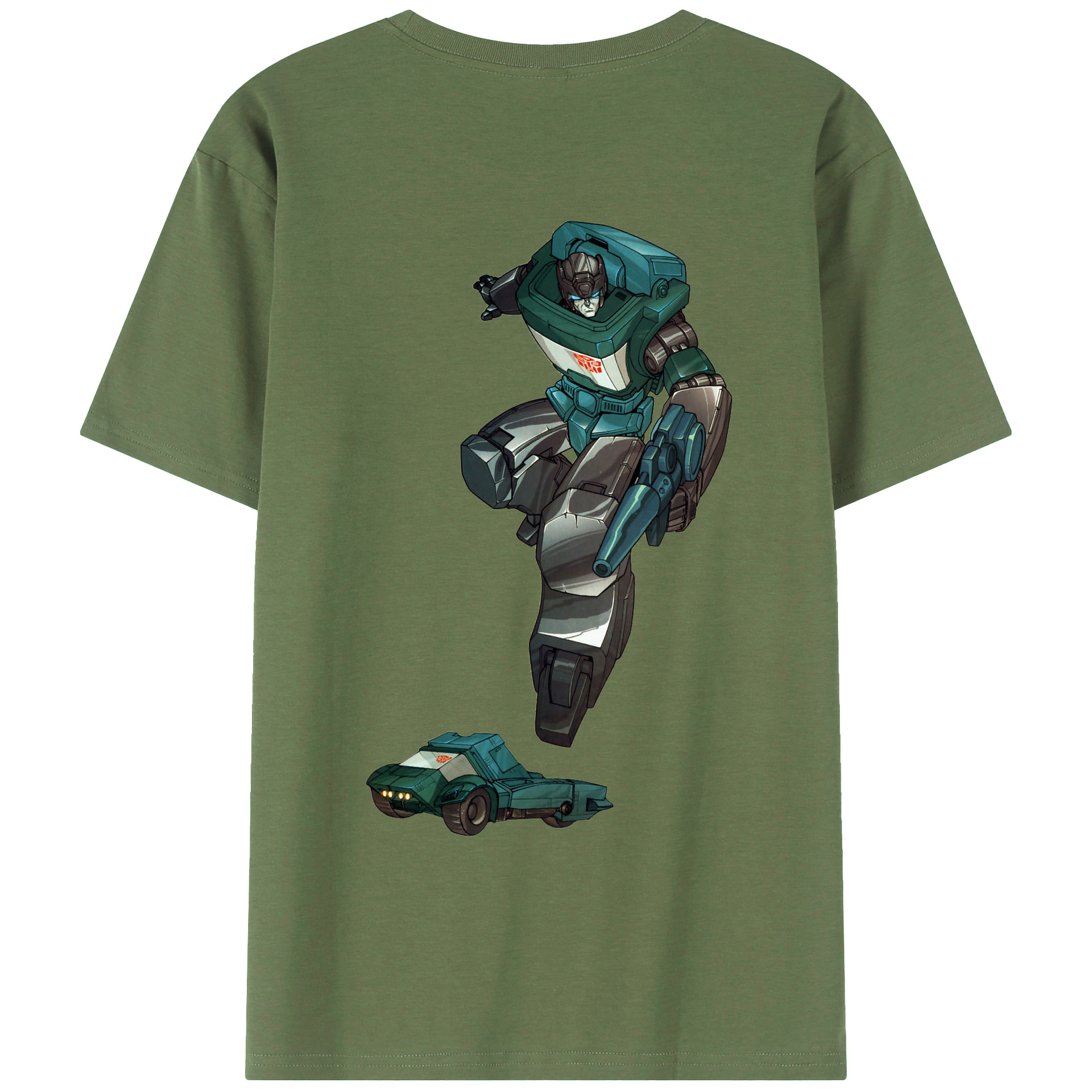 （画像用）  綿100％ メンズ半袖Tシャツ（バックプリント） 通気性